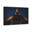 Golden Eiffel 48x32 Canvas Wall Art