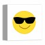 Cool Emoji 10x10 Canvas Wall Art