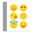 Happy Emoji Collection 8x10 Canvas Wall Art