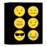 Assorted Emoji 8x10 Canvas Wall Art