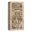 Hunting Season Words 10x20 Canvas Wall Art