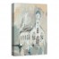 Abstract Church Three 20x30 Canvas Wall Art
