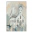 Abstract Church Three 20x30 Canvas Wall Art
