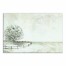 Watercolor Fence 30x20 Canvas Wall Art
