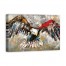 Painterly Eagle 30x20 Canvas Wall Art 