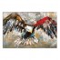 Painterly Eagle 30x20 Canvas Wall Art 