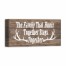 The Family That Hunts 20x10 Canvas Wall Art