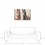 Watercolor Horse Pals 36x24 Canvas Wall Art