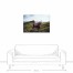 Contemplating Bull 36x24 Canvas Wall Art