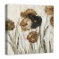 Golden Flowers 30x30 Canvas Wall Art