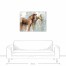 Horse Pals 40x30 Canvas Wall Art