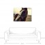 Horse Hello 40x30 Canvas Wall Art 