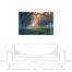 Barn Sunset Hour 48x32 Canvas Wall Art
