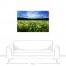 Green Wheat Field 48x32 Canvas Wall Art 