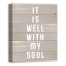 It Is Well With My Soul 16x20 Canvas Wall Art