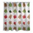 Christmas Cookies 71x74 Shower Curtain