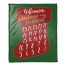 Christmas Countdown 50x60 Custom Throw Blanket