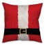 Santa Suit Throw Pillow