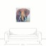 African Elephant 30x30 Canvas Wall Art