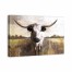 Spotted Ox 48x32 Canvas Wall Art