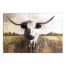 Spotted Ox 48x32 Canvas Wall Art
