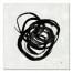 Ink Swirl 20x20 Canvas Wall Art 