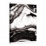 Black and White Marble 24x36 Canvas Wall Art