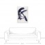 Dancing Navy 24x36 Canvas Wall Art