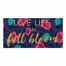 Live Life In Full Bloom 20x10 Canvas Wall Art