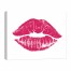 Pink Lips 20x16 Canvas Wall Art