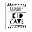 Kid Cave 16x20 Personalized Canvas Wall Art 