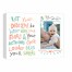Words Of Baby 14x11 Personalized Canvas Wall Art