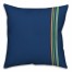 Color Bands Boys 16x16 Custom Throw Pillow Back
