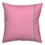 Color Bands Girls 16x16 Custom Throw Pillow Back