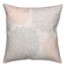 Soft Coral Mandala 16x16 Custom Throw Pillow Back
