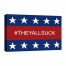 They All Suck Banner 12x18 Canvas Wall Art