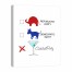 Pick Your Political Party 16x20 Canvas Wall Art
