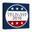 They All Suck Button 16x16 Canvas Wall Art