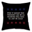 What If Spun Polyester Throw Pillow - Front