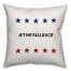 Neutral What If Spun Polyester Throw Pillow - Back