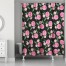 Blushing Rose 71x74 Shower Curtain