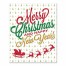 Holiday Greetings 16x20 Canvas Wall Art