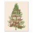 Watercolor Christmas Tree 16x20 Canvas Wall Art