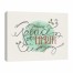 Peace On Earth Typography 20x16 Canvas Wall Art