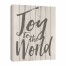 Joy To The World Rustic 16x20 Canvas Wall Art 