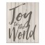 Joy To The World Rustic 16x20 Canvas Wall Art 