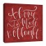 Home Is Not Bought Canvas Wall Art