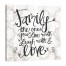 Things Done With Family Canvas Wall Art 