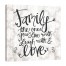 Things Done With Family Canvas Wall Art 