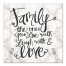 Things Done With Family Canvas Wall Art 